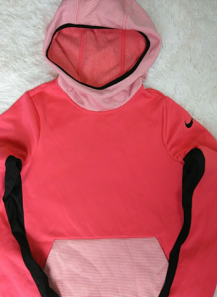 NIKE Dri fit orange sweater